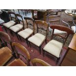 Set of 4 bar back chairs and another