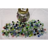 Jar of marbles