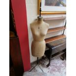 Dress maker's dummy marked Kennett & Lindsell Ltd