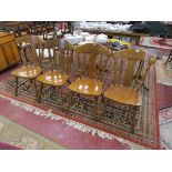 Set of 4 kitchen chairs