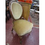 Victorian nursing chair