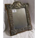 Silver mounted mirror