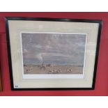 Lionel Edwards print 'Essex Hunt' signed