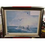 Signed print - First sighting by Robert Taylor