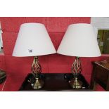 Pair of table lamps