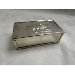 Silver pill box