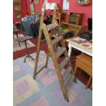 Set of vintage step ladders