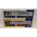 2 Corgi L/E lorries - Fridges Corby Chilled & L. E . Jones Ltd
