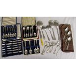 Collection of flatware