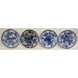 4 early Wedgwood 'Water Nymph' plates