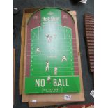 Hot Shot - Shove ha'penny cricket game Rd No 876153 - Marked British Manufacture