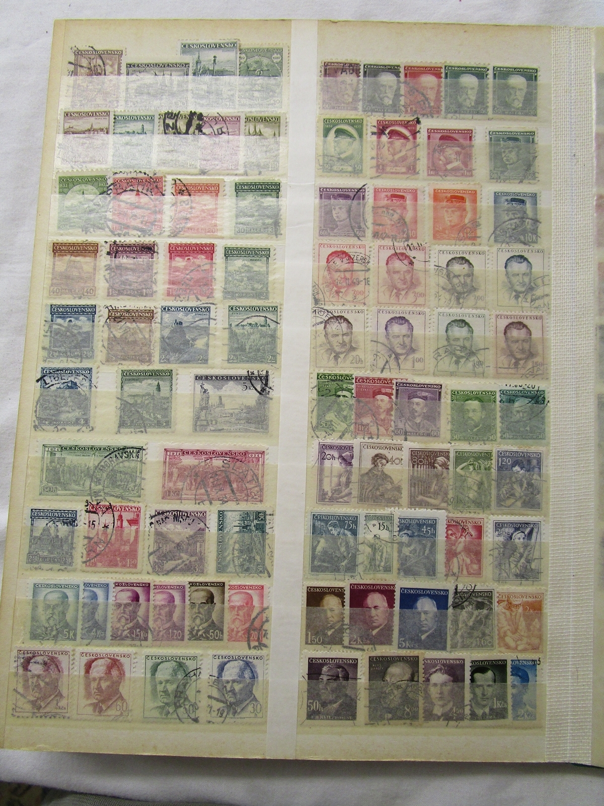 STAMPS - Stockbook of mint & used to include some early examples - USA, Jamaca, Egypt... - Image 14 of 16