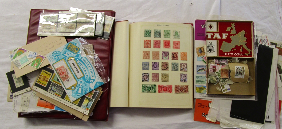 STAMPS - Collection of all World to include interesting album - GB, Commonwealth, Europe & World