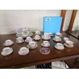 Miniature tea set etc