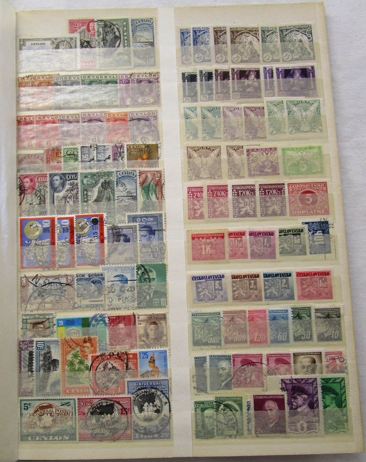 STAMPS - Stockbook of mint & used to include some early examples - USA, Jamaca, Egypt... - Image 11 of 16
