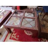 Large Oriental themed coffee table