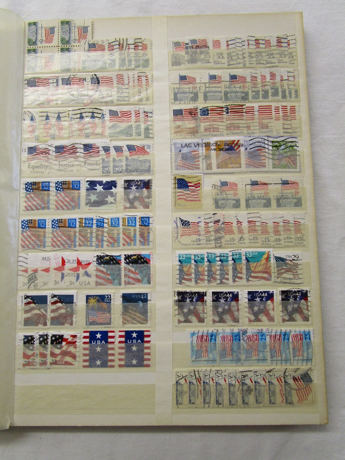 STAMPS - Stockbook of mint & used to include some early examples - USA, Jamaca, Egypt... - Image 5 of 16