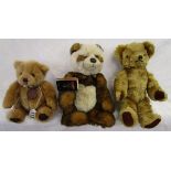 3 Bears - Charlie Bear, Macy's New York Bear & Child's Play Toys Bear by Deans Ragbook Co