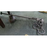 Cast iron hanging arm balance scale