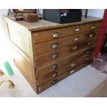 6 drawer plan chest