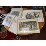 Large quantity of Victoriana & Maritime prints - Mainly Illustraded London News - 1860 onwards