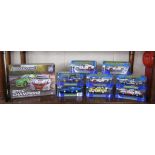 10 boxed & unused Scalextric cars to include L/E touring cars