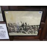 Original WWII Wellington bomber & crew photograph