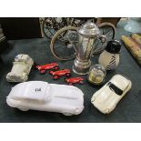 Collectables to include automobile and barometer