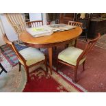 Retro teak table and chairs