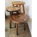 3 stools