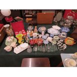 Collection of china, glass etc