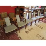 Set of 6 G-Plan Fresco dining chairs to include 2 carvers