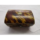 Tortoise shell box