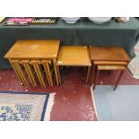 2 retro nests of tables & G Plan coffee table