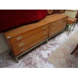 Pair of G-Plan retro chests of drawers