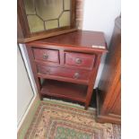 Mahogany chest of 2 over 1 drawers