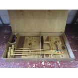 1930's wooden golf game in original box