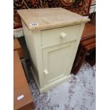 Painted pine pot cupboard