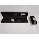 2 boxed gent's watches