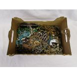 Box of costume jewellery