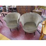 Pair of tub chairs