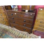 Early mahogany chest of 2 over 3 drawers