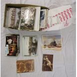 Box of postcards