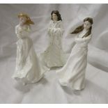 3 Royal Doulton figurines - HN 4258, HN 3488 & HN 3390