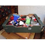 Box of dolls etc