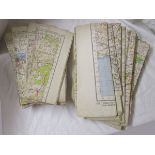 Collection of 1940's Ordnance Survey maps - Approx 42