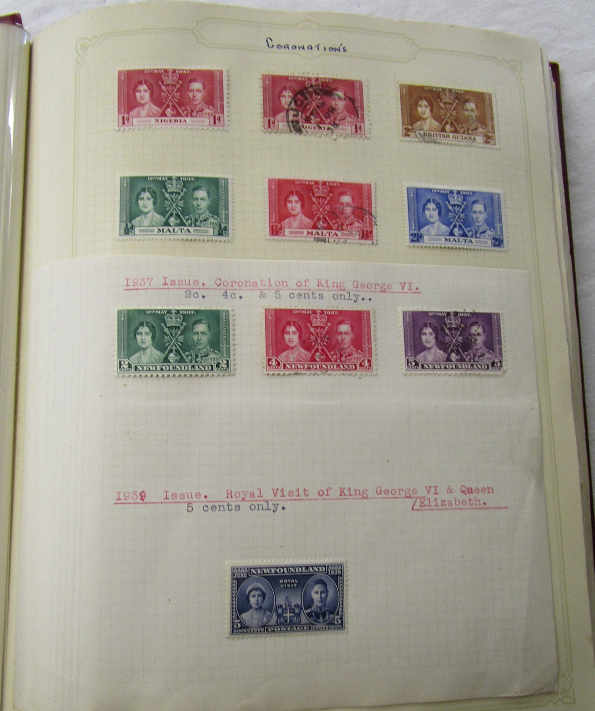 Stamps - Simplex album & 2 others - Very strong Australia & Commonwealth - Includes 1937 - Image 5 of 10