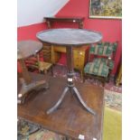 Antique tripod table