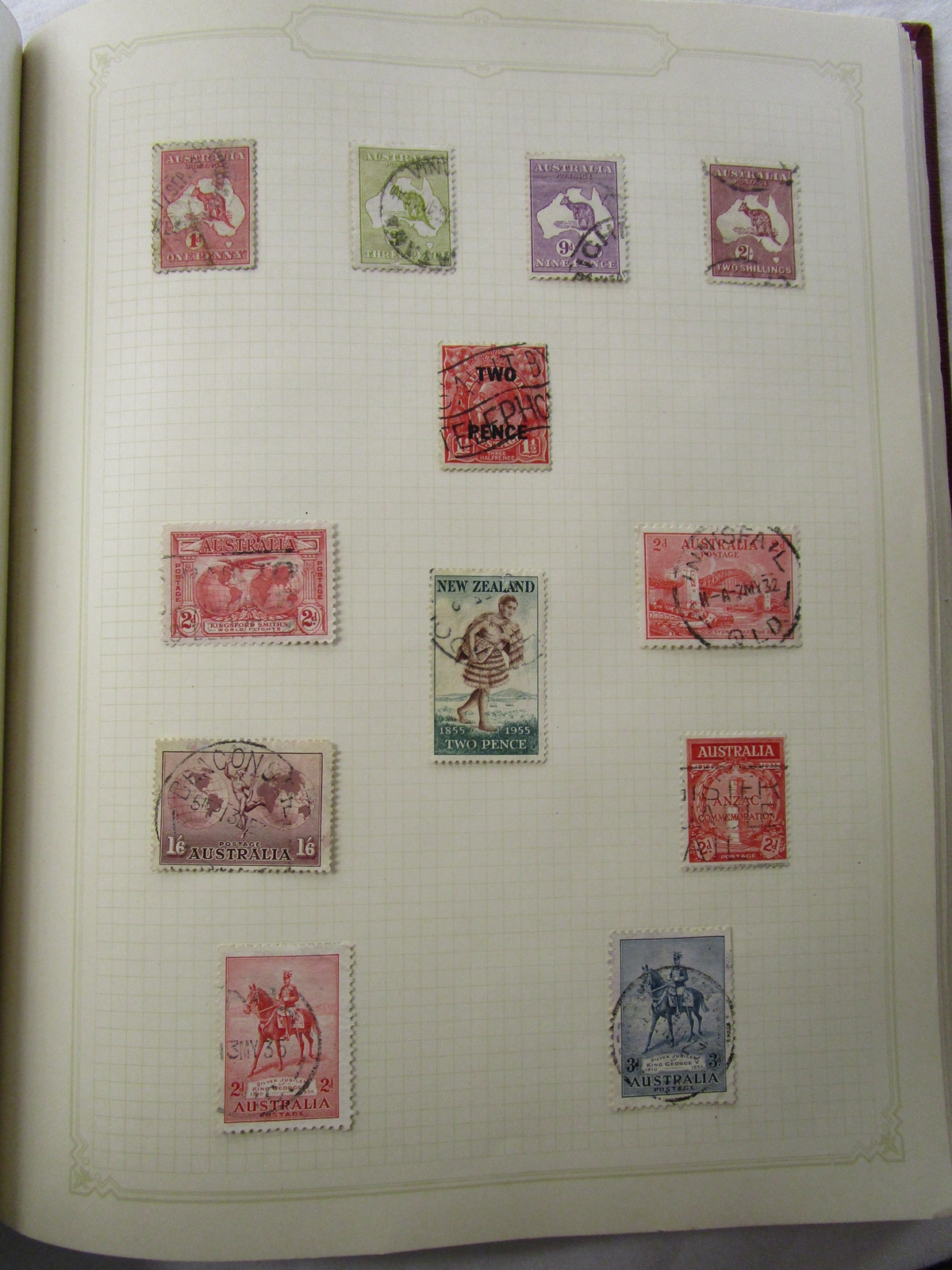 Stamps - Simplex album & 2 others - Very strong Australia & Commonwealth - Includes 1937 - Image 6 of 10