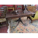 Mahogany sofa table